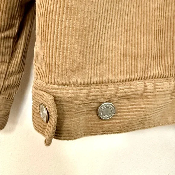 Men’s XS H&M Teddy Lined Sherpa Corduroy Jacket - Picture 7 of 11